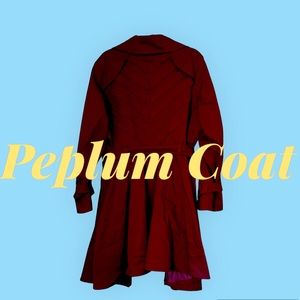 Peplum Coat